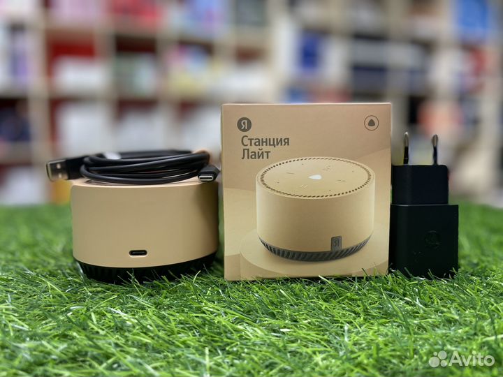 Портативная колонка алиса Станция Лайт
