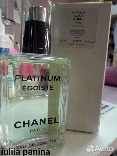 Оригинал.Тестер Chanel Egoiste Platinum, 100 ml