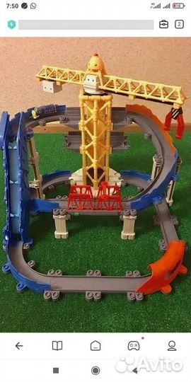 Chaggington большая стройка железная дорога