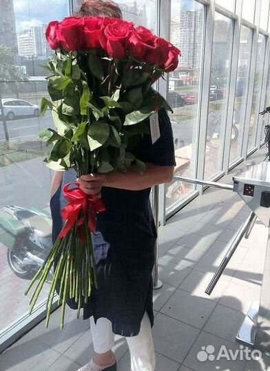 Высокие розы Гигантские розы Доставка цветов