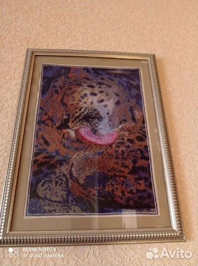 Картина вышитая крестом