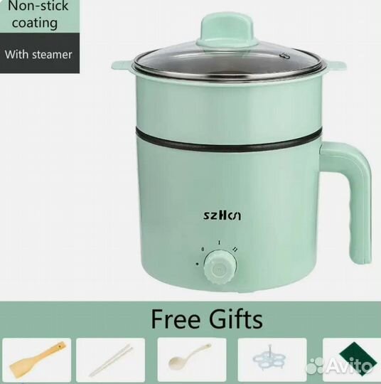 Мини мультиварка, рисоварка, электро кастрюля