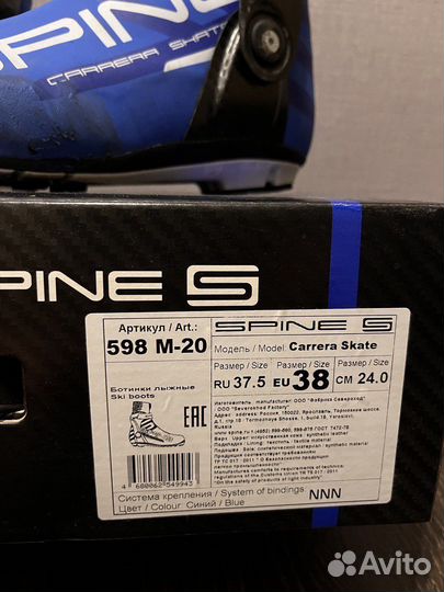 Лыжные ботинки