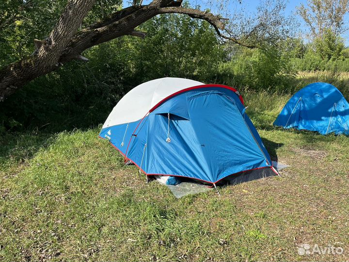 Палатка quechua arpenaz 3xl fresh & black