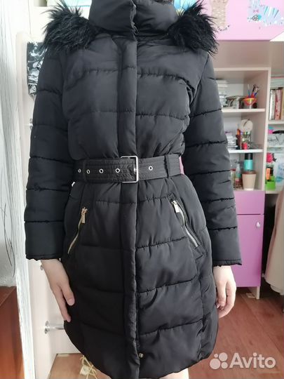 Куртка зимняя женская длинная