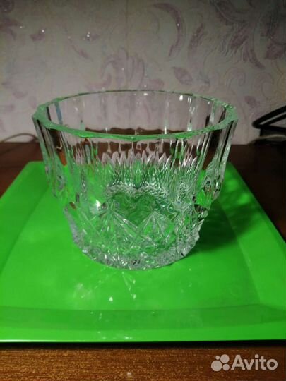 Ваза конфетница хрустальная