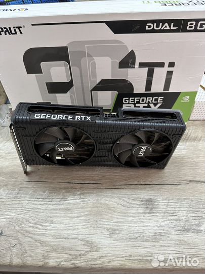 Видеокарта palit dual rtx 3060ti