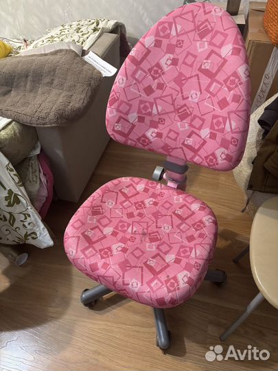 Кресло школьное, растущее, бу
