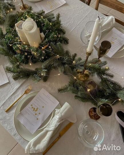 Гирлянда «Роса» на проволоке