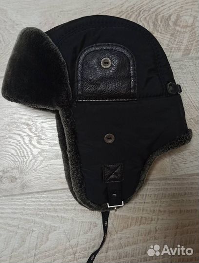 Шапка шлем, шапка ушанка 6-10 лет