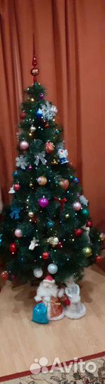 Елка искусственная заснеженная 180 см