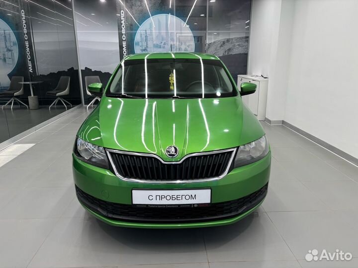 Skoda Rapid 1.6 МТ, 2017, 99 266 км