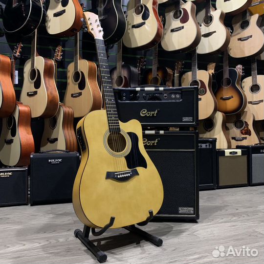 Гитара электроакустическая inari AC41 (новая)