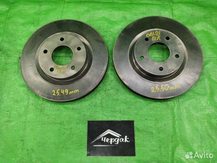 Тормозные диски передние Caliber/Compass/Patirot