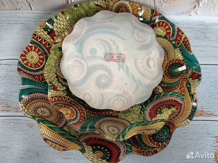 Набор салатников стекло