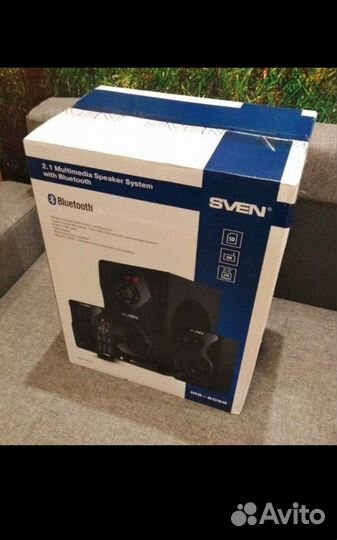 Колонки с сабвуфером 55 Вт с Bluetooth Sven