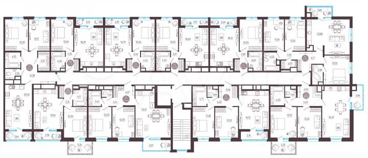1-к. квартира, 39,3 м², 9/10 эт.