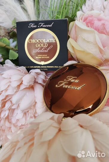 Пудра- Бронзер Too Faced Chocolate Gold Luminous