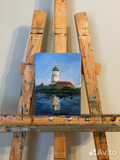 Картина маслом на холсте пейзаж