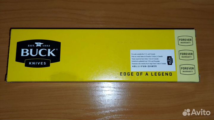 Нож Buck silver creek folding fillet