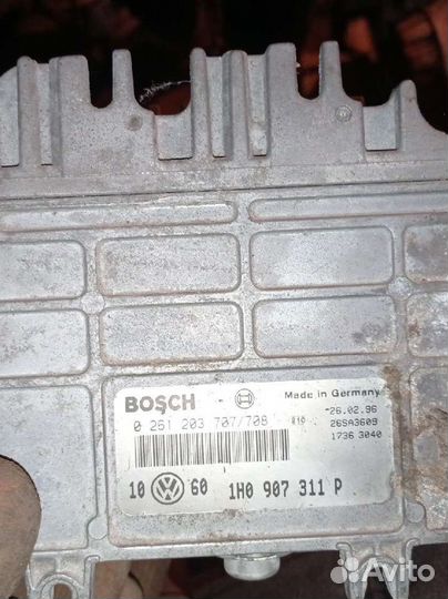 1HO907311P Блок управления двигателем Volkswagen G
