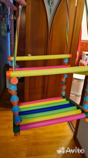 Детская качель подвесная