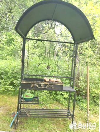 Мангал С крышей