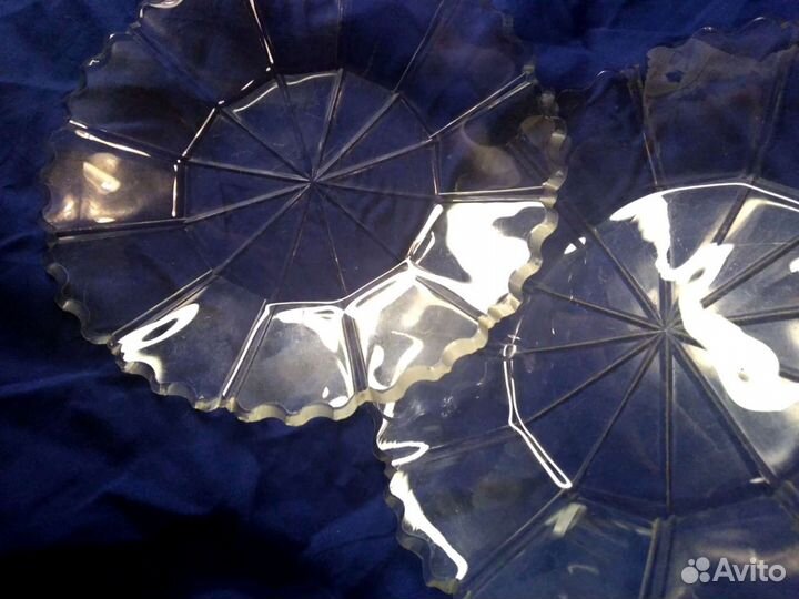 Блюдца старинные 2шт