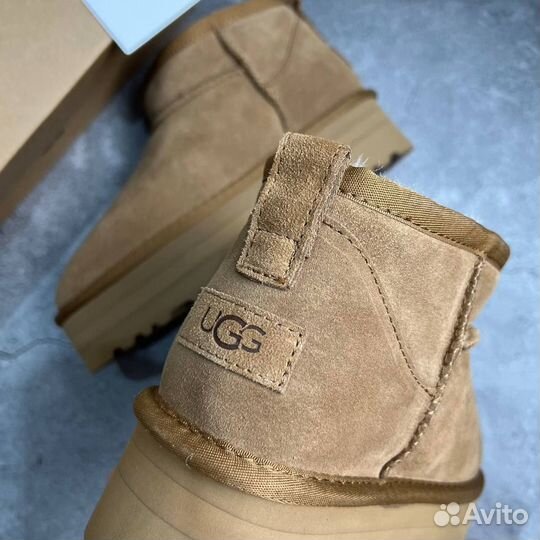 UGG Classic Ultra Mini Platform Chestnut