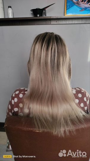Ботокс,кератин для волос.Любая длинна за