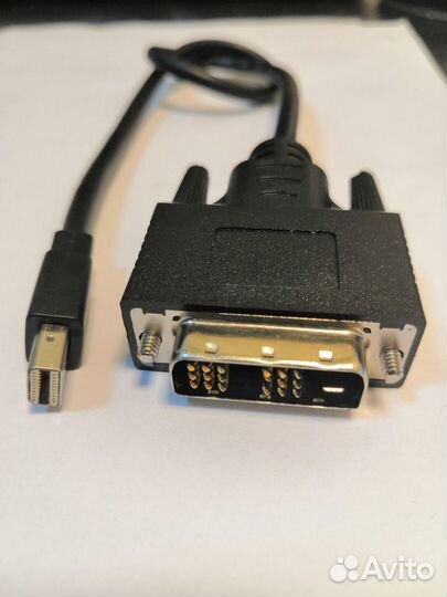 Кабель mini DP to DVI-D, to DP