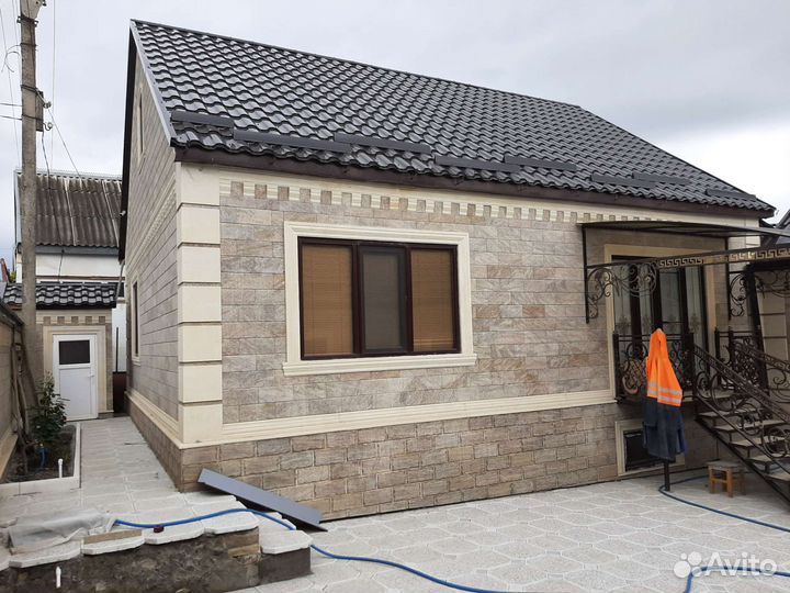 Облицовка дагестанским камнем