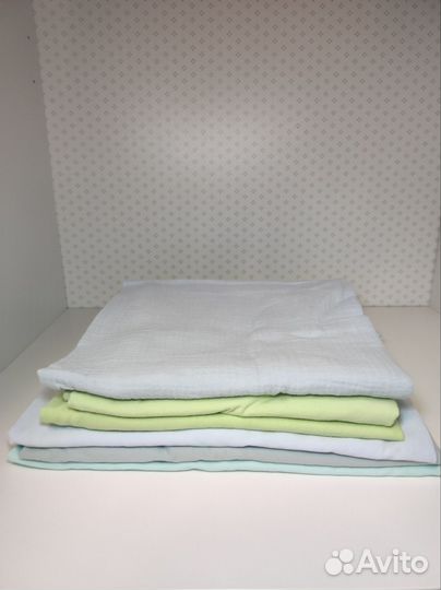 Пелёнки детские трикотаж муслин