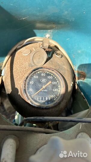 Мотоцикл иж-56 1961 года с люлькой