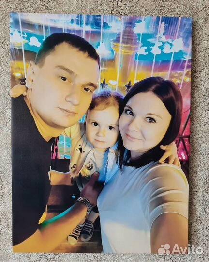 Фотопечать на холсте