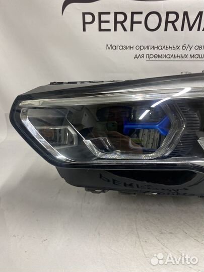 Bmw G05 Laser фара левая Дорестайлинг хром