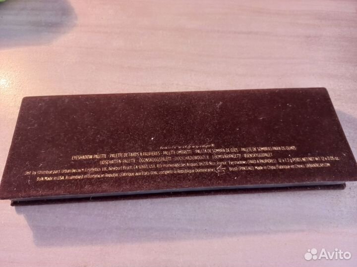 Палетка теней Urban Decay naked