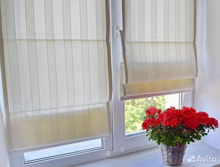 Римские шторы и жалюзи