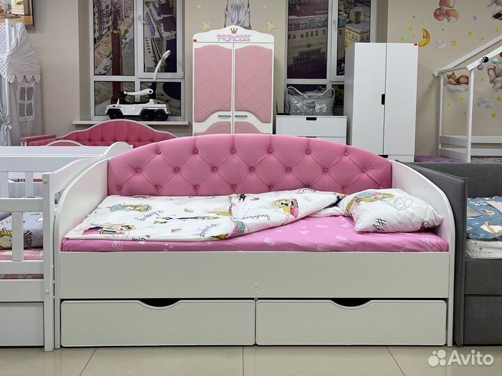 Кровать принцессы детская подростковая