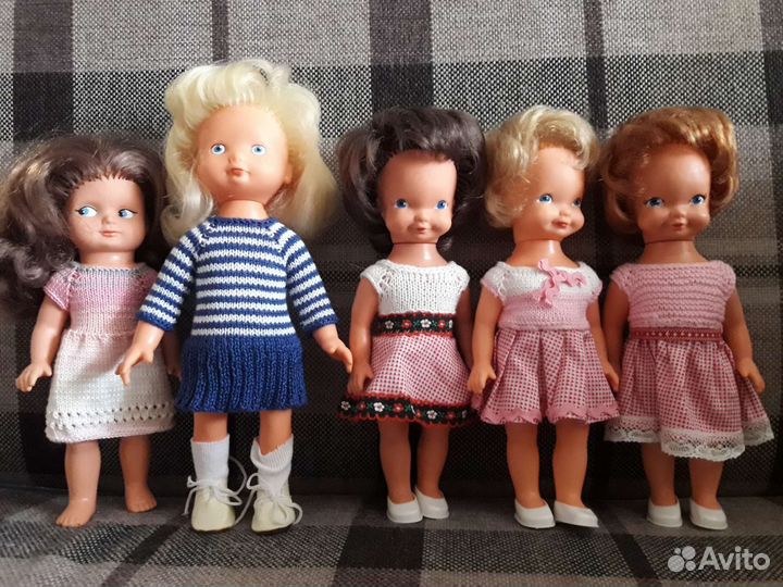 Куклы СССР, ГДР, Франции и Чехословакии