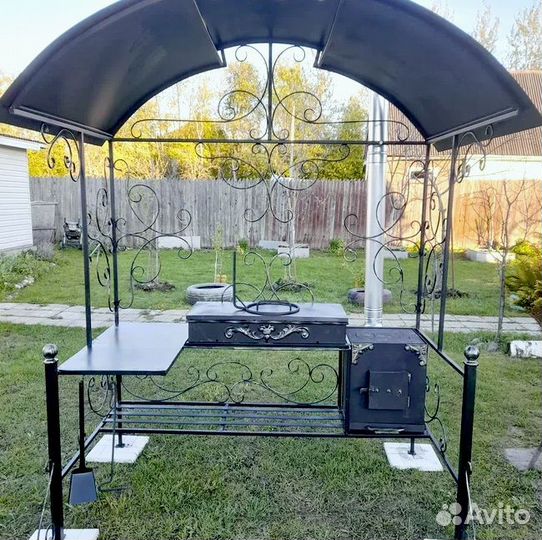 Кованый мангал