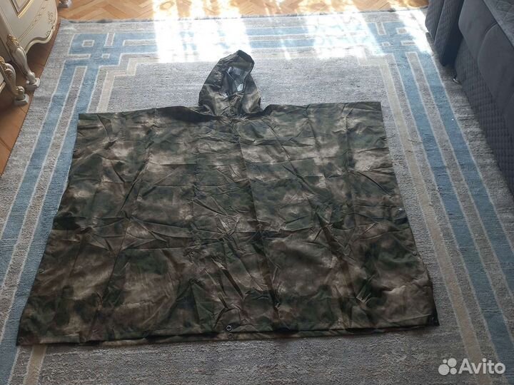 Плащ палатка армейская (дождевик)