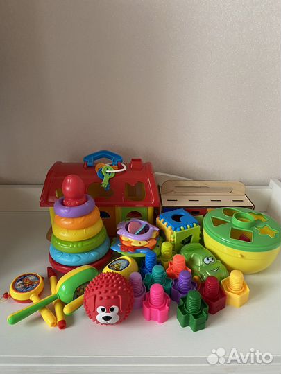 Игрушки пакетом (пирамидки)