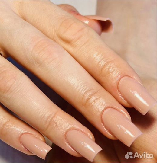 Наращивание ногтей.Выкладной френч