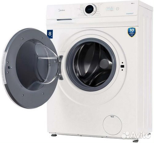 Стиральная машина Midea MF100W80BS/W-RU