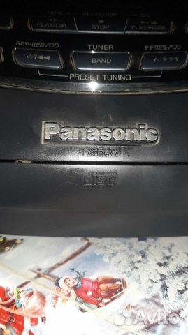 Магнитола Panasonic RX-ED77