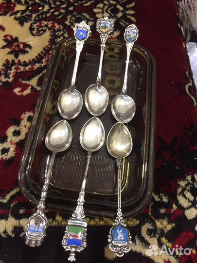 Серебряные антикварные ложки