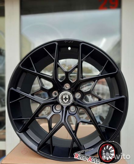 Диски на Форд HRE FF10 R17 5x108 чёрный матовый