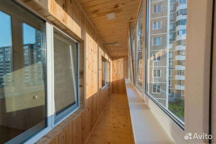 Комплексное остекление и отделка