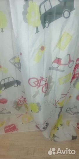 Тюль низ отл. сост